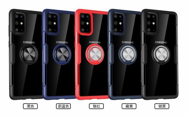 Защитный чехол Crystal Ring для Samsung A515F Galaxy A51 2020 Синий