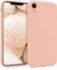 Защитный чехол Liquid Case Full Cover для iPhone XR Бежевый
