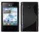 Чехол TPU S-line для LG E400 / E405 Optimus L3 Черный