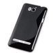 Чохол TPU S-line для Huawei Honor 2 U9508 (G600) Чорний