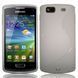Чохол TPU S-line для Samsung S8600 Wave 3 Білий