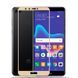 Защитное стекло Color Frame для Huawei Y5 Prime 2018 / Huawei Honor 7A Золотистый