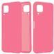 Захисний чохол Liquid Case Full Cover для Samsung A225F Galaxy A22 / M325F Galaxy M32 Рожевий
