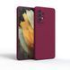 Защитный чехол Liquid Case Full Camera для Samsung Galaxy A53 5G Малиновый