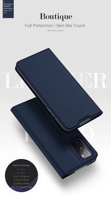 Чехол-книжка Dux Ducis для Samsung Galaxy S20 FE / S20 FE 5G Синий