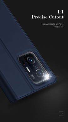 Чехол-книжка Dux Ducis для Xiaomi 11T / 11T Pro Синий