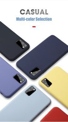 Захисний чохол Liquid Case Full Cover для Samsung G980F Galaxy S20 Чорний