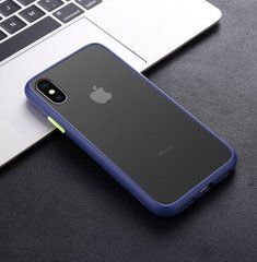 Защитный чехол Сolor Buttons для iPhone 10 (X) / iPhone XS Синий