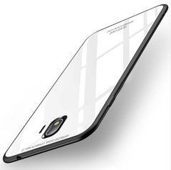 Защитный чехол Glass для Samsung J250 Galaxy J2 Pro 2018 Белый