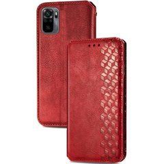 Чехол-книжка Tessero Book для Xiaomi Redmi Note 10 / Redmi Note 10S / Poco M5s Красный