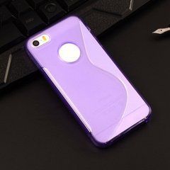Чохол TPU S-line для iPhone 5C Фіолетовий