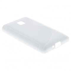 Чехол TPU S-line для LG E425 / E435 Optimus L3 II Белый