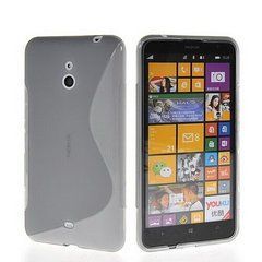 Чохол TPU S-line для Nokia Lumia 1320 Сірий