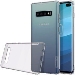 TPU чохол Nillkin Nature для Samsung G975F Galaxy S10 Plus Сірий