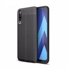Защитный чехол Leather для Samsung A505F Galaxy A50 / A507F Galaxy A50s / A307F Galaxy A30s Черный