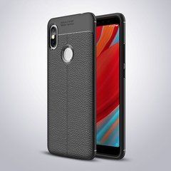Защитный чехол Leather для Xiaomi Redmi S2 Черный