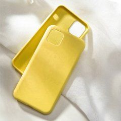 Защитный чехол Liquid Case Full Cover для iPhone 13 Pro (6.1") Желтый