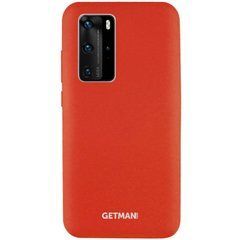 Защитный чехол Liquid Full Magnet для Huawei P40 Pro Красный