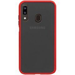 Защитный чехол Сolor Buttons для Samsung A205F Galaxy A20 / A305F Galaxy A30 2019 Красный