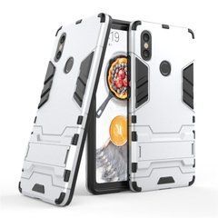 Захисний чохол Strong Guard для Xiaomi Mi8 SE Сріблястий