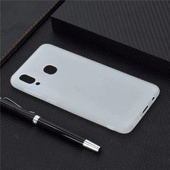 Защитный чехол TPU Matte для Samsung A205F Galaxy A20 / A305F Galaxy A30 2019 Белый