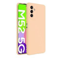 Захисний чохол Liquid Case Full Camera для Samsung M526 Galaxy M52 Бежевий