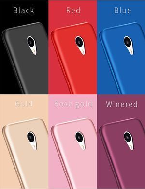Защитный чехол X-level Guardian для Meizu M6 Бордовый