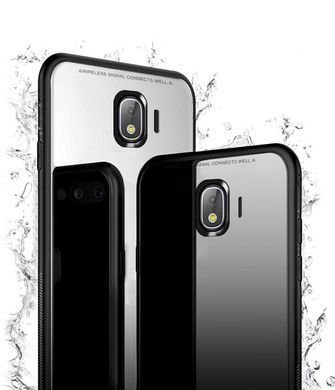 Защитный чехол Glass для Samsung J250 Galaxy J2 Pro 2018 Красный