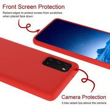 Захисний чохол Liquid Case Full Cover для Samsung G980F Galaxy S20 Чорний