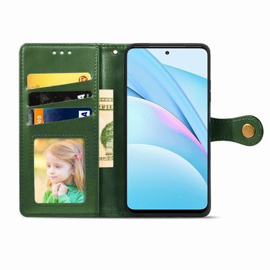 Чехол-книжка Polera Book для Xiaomi Mi 10T Lite / Redmi Note 9 Pro 5G Зеленый