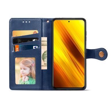 Чохол-книжка Polera Book для Xiaomi Poco X3 / X3 NFC / X3 Pro Синій