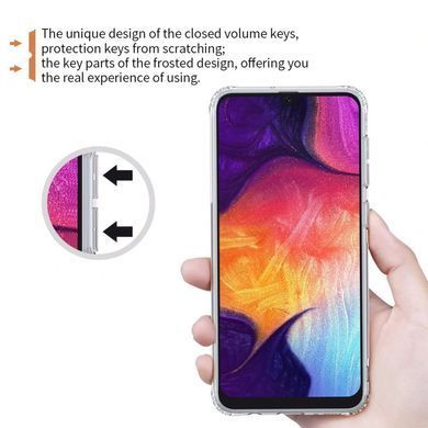 TPU чехол Nillkin Nature для Samsung A505F Galaxy A50 / A507F Galaxy A50s / A307F Galaxy A30s Прозрачный