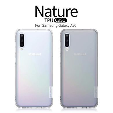TPU чехол Nillkin Nature для Samsung A505F Galaxy A50 / A507F Galaxy A50s / A307F Galaxy A30s Серый
