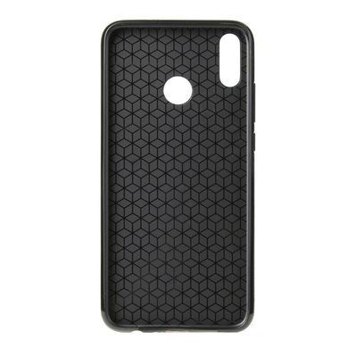 Защитный чехол Carbon TPU для Huawei Y9 2019 Черный