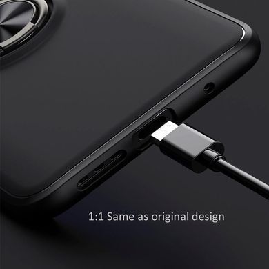 Защитный чехол Color Ring для Xiaomi Redmi Note 9 4G / Redmi 9 Power / Redmi 9T Черный