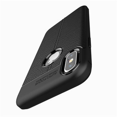 Захисний чохол Leather для iPhone 10 (X) / iPhone XS Синій