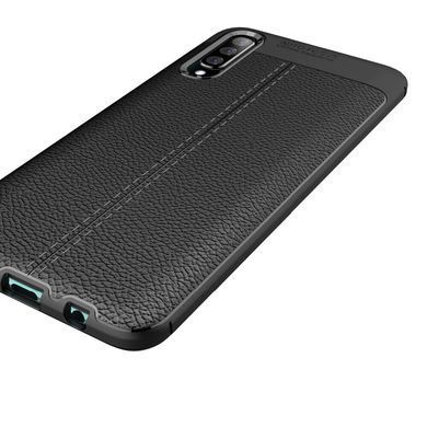 Защитный чехол Leather для Samsung A505F Galaxy A50 / A507F Galaxy A50s / A307F Galaxy A30s Черный