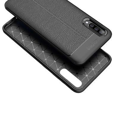 Защитный чехол Leather для Samsung A505F Galaxy A50 / A507F Galaxy A50s / A307F Galaxy A30s Черный