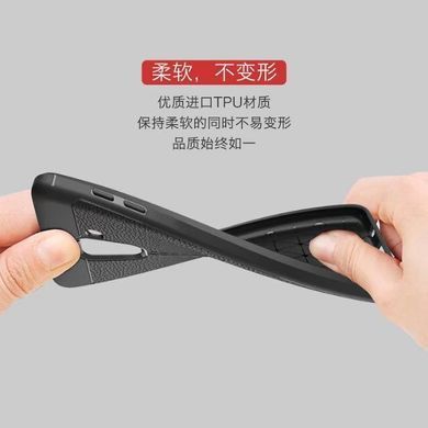 Защитный чехол Leather для Samsung A730 Galaxy A8 Plus 2018 Черный