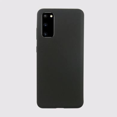 Захисний чохол Liquid Case Full Cover для Samsung G980F Galaxy S20 Чорний
