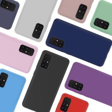 Захисний чохол Liquid Case Full Cover для Samsung G980F Galaxy S20 Чорний