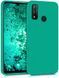 Защитный чехол Liquid Case Full Cover для Huawei P Smart 2020 Бирюзовый