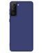 Защитный чехол Liquid Case Full Cover для Samsung Galaxy S21 Dark Blue