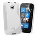 Чехол TPU S-line для Nokia Lumia 510 Белый