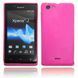 Чохол TPU Ordinary для Sony Xperia J ST26 Рожевий