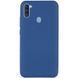 Защитный чехол Liquid Case Full Cover для Samsung A115F Galaxy A11 / Galaxy M11 Синий