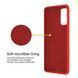 Захисний чохол Liquid Case Full Cover для Samsung G980F Galaxy S20 Чорний