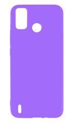 Защитный чехол Liquid Case Full Cover для Tecno Spark 6 GO Сиреневый