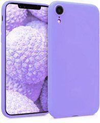 Захисний чохол Liquid Case Full Cover для iPhone XR Бузковий