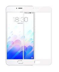 Защитное стекло Color Frame для Meizu M5 Белый